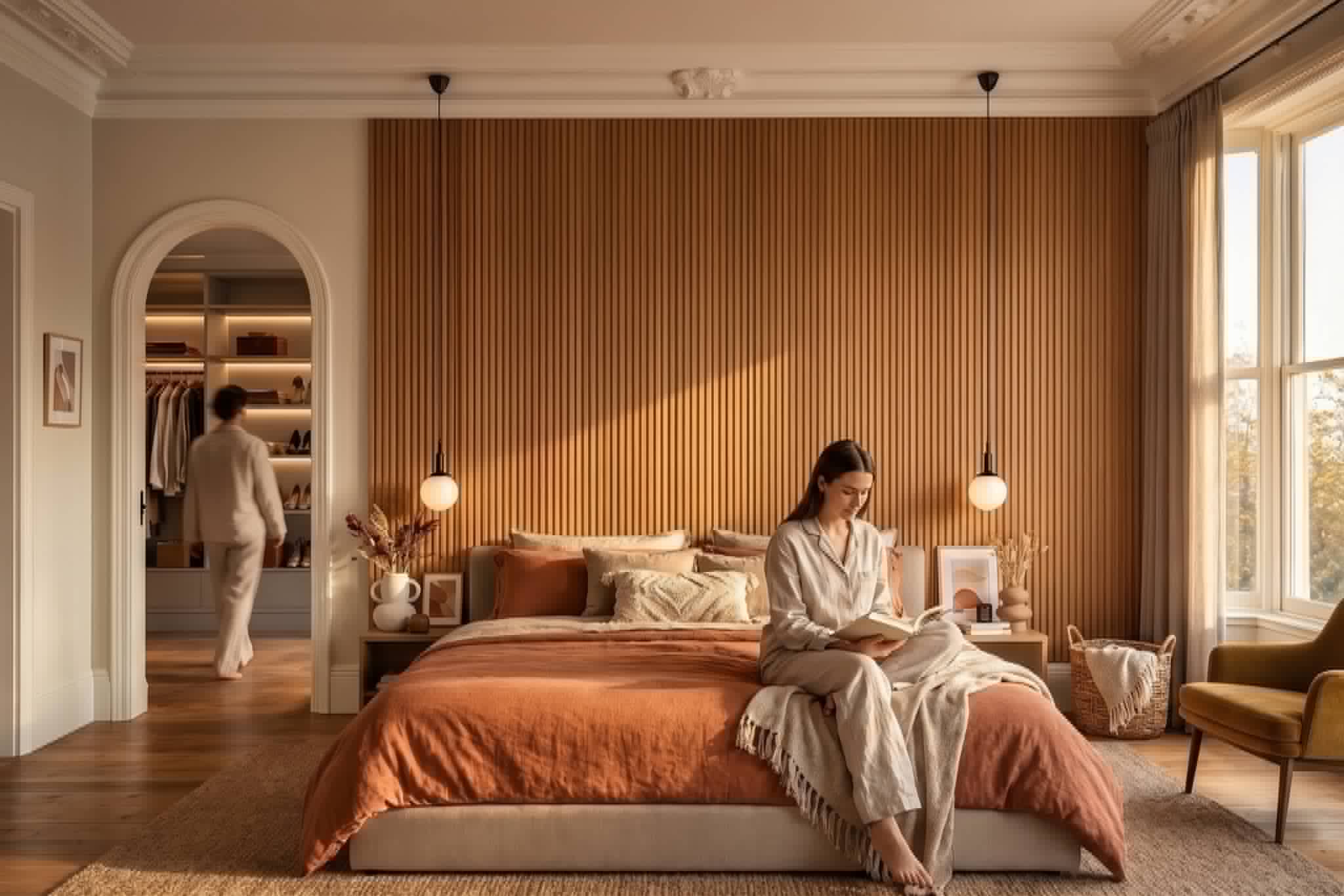 Enhanced Bedroom property photograph